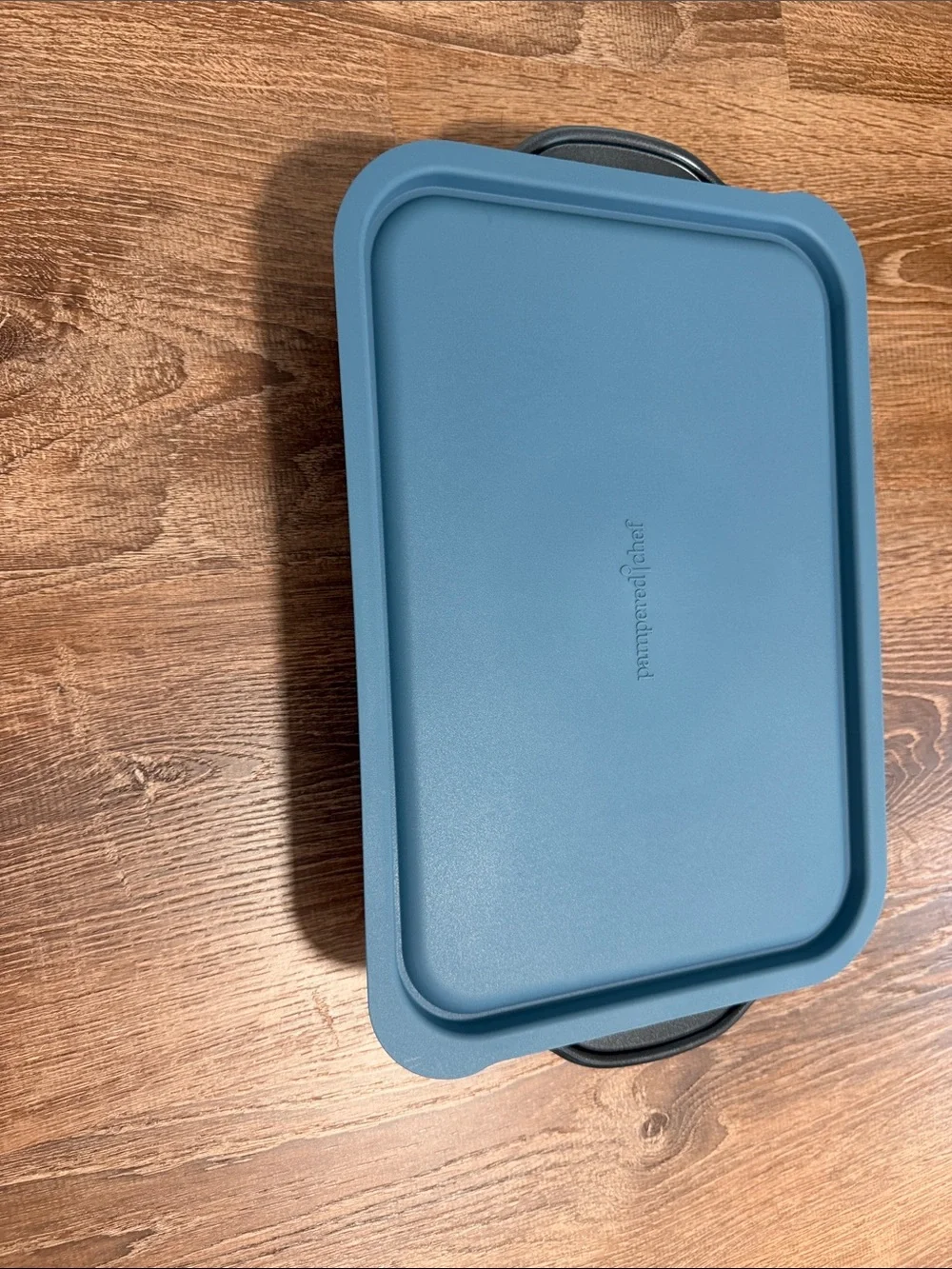 Pampered Chef six piece brilliance, nonstick metal bakeware set